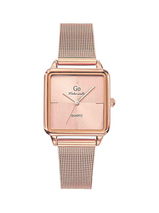 GO Mademoiselle Watch in Pink Gold Color