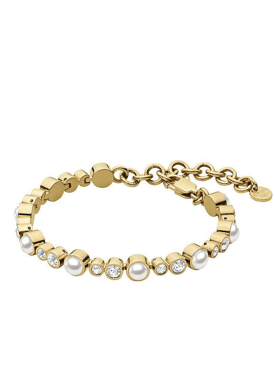 Dyrberg/Kern Women's Bracelet made of Steel Gold Plated