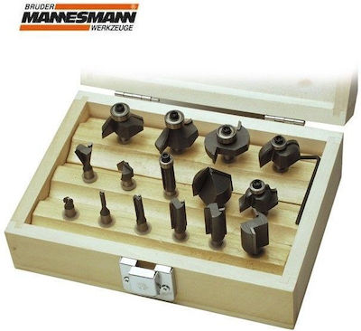 Mannesmann Componente de tăiere a sculelor Diametru 6mm Set 15buc M54515