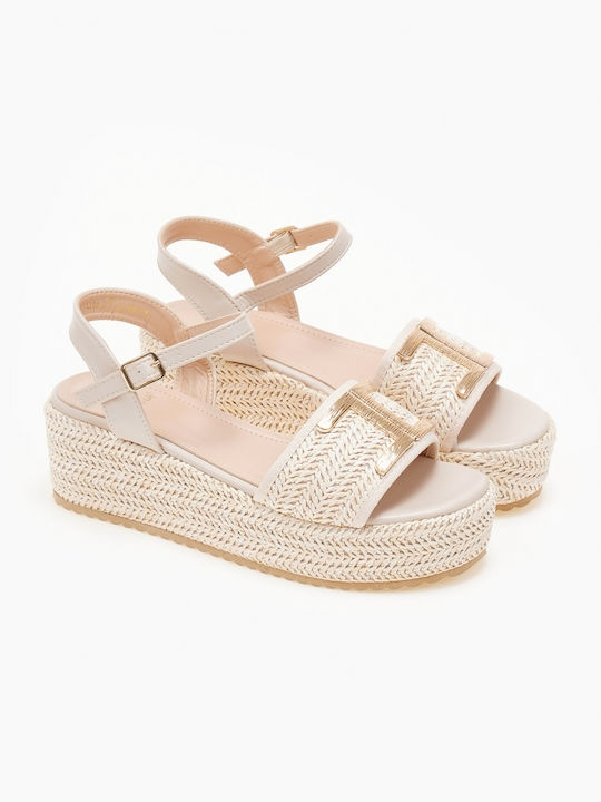 Issue Fashion Women's Platform Shoes Beige