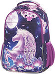 Polo Moon School Bag Backpack Elementary, Elementary Multicolored L34 x W20 x H48cm 22lt 2024