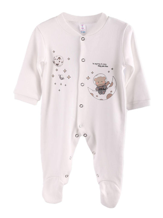 Dreams Baby Bodysuit White