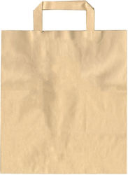 Paper Take-away Bag, with hand and bottom, Kraft color, 28x17x29cm 002.06.03/002.05.000