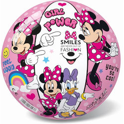Disney Minnie Minnie Μπάλα Θαλάσσης σε Ροζ Χρώμα 23 εκ.