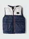 Kids' Casual Jacket Sleeveless with Hood Blue