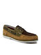 Men's Suede Boat Shoes Green