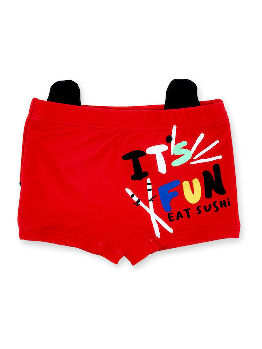 Tuc Tuc Kids Swimwear Swim Shorts Red