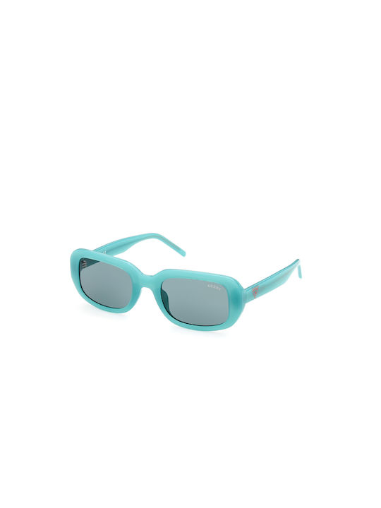Guess Sonnenbrillen mit Blau Rahmen und Türkis Linse GU8250 87N