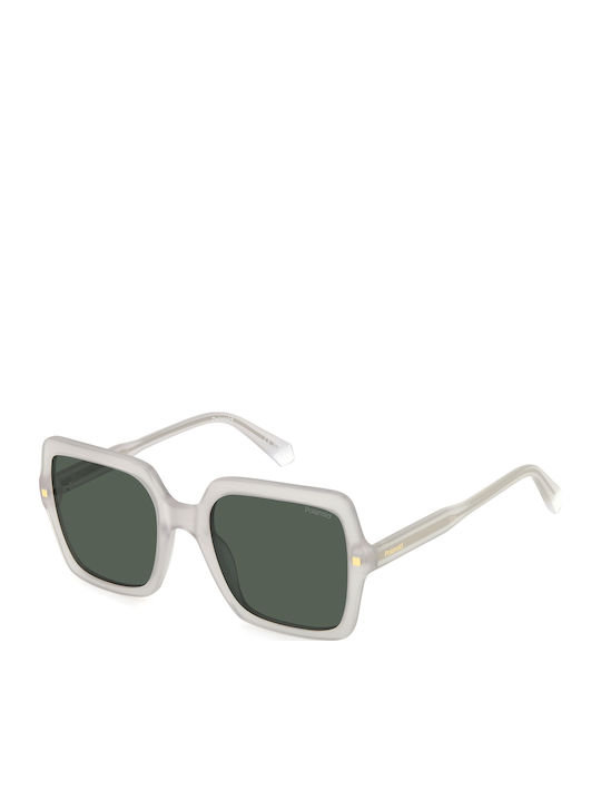 Polaroid Women’s Sunglasses With Grey Horn-Rimm...