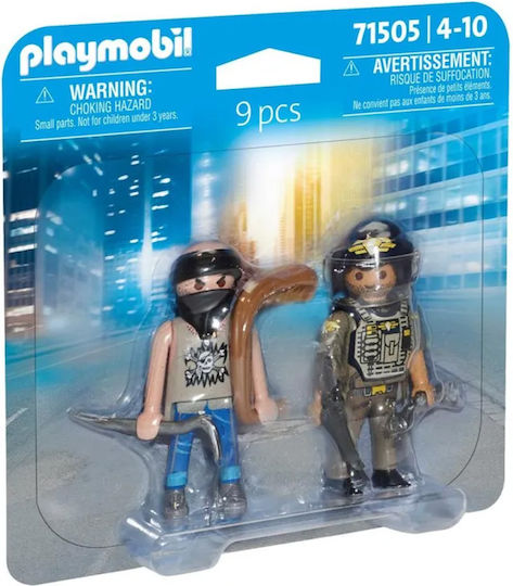 Playmobil City Action Thief and Policeman for 4-10 years old