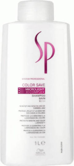 Wella SP Color Save Σαμπουάν Ενυδάτωσης & Όγκου για Βαμμένα Μαλλιά 1000ml