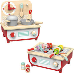 Tooky Toys Kids Kitchen made of Wood 23pcs