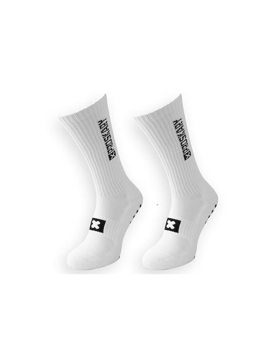 Pozostale Αθλητικές Κάλτσες Λευκές 1 Ζεύγος