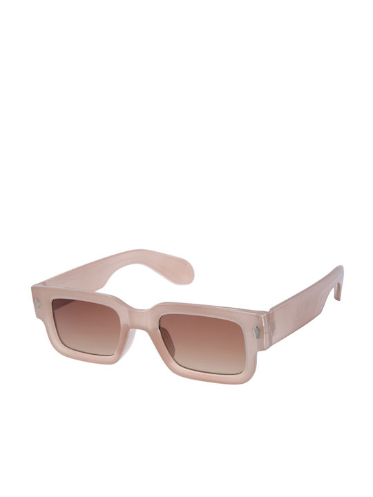 Euro Optics Women's Sunglasses with Pink Plastic Frame A60830-2