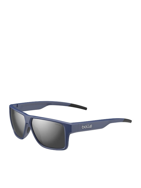 Bolle Temper Unisex Γυαλιά Ηλίου με Μαύρο Κοκκάλινο Σκελετό και Γκρι Φακό BS042005