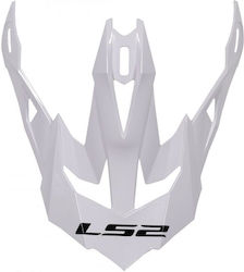 White Visor for Helmets Mx700 | Ls2