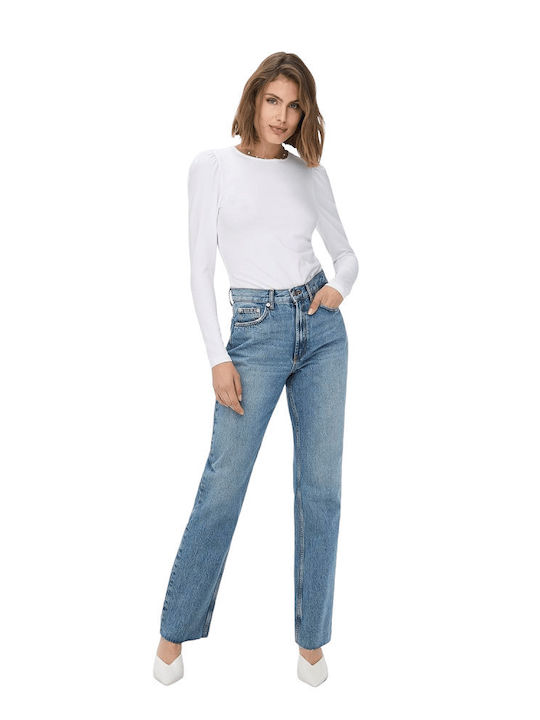 Only Women's Jean Trousers Blue