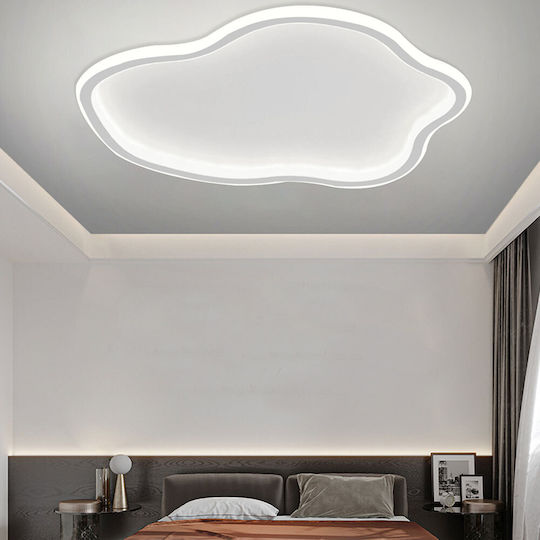 Universo Illuminazione Deckenleuchte 50cm Weiß mit Integrierter LED