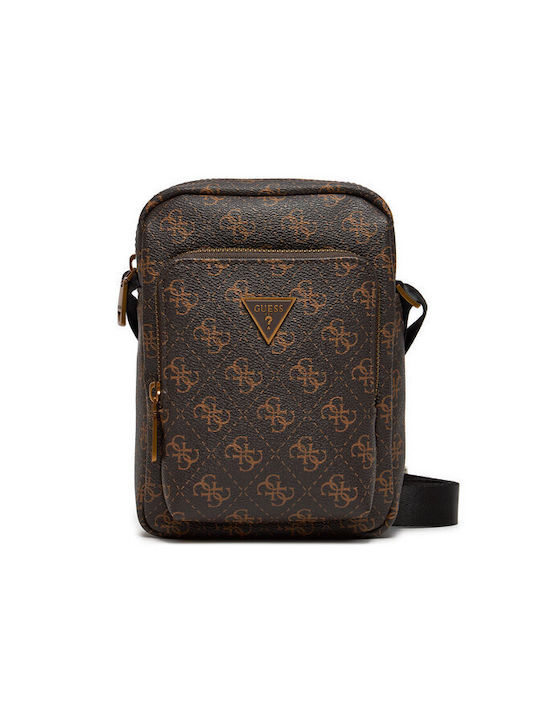 Guess Geantă pentru bărbați Umăr / Crossbody Maro