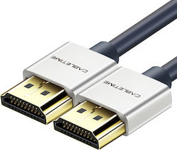 Cabletime Av540 HDMI 2.0 Cable HDMI male - HDMI male 1.8m Μπλε