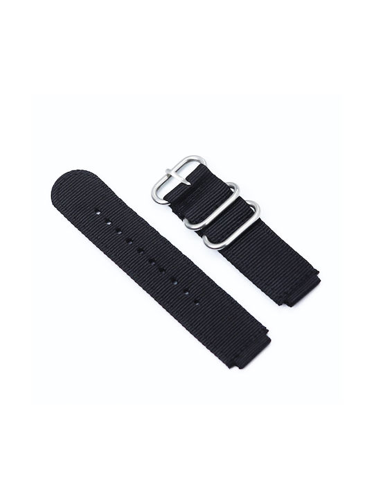 Strap Nylon Modified for Casio Black 18mm