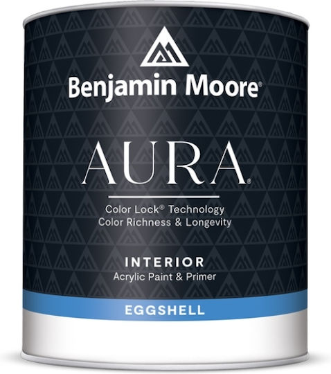 Benjamin Moore Aura Πλαστικό Χρώμα Ακρυλικό για Εσωτερική Χρήση Aura eggshell 946ml