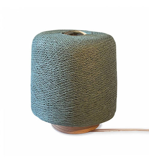 La Case de Cousin Paul Kinder Dekorative Lampe Grün 12.5x12.5cm