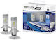 Neolux Λάμπες Αυτοκινήτου H4 / P43T LED 6500K Ψυχρό Λευκό 12V 10W 2τμχ