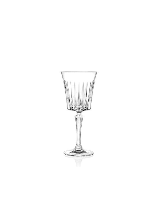 RCR Timeless Glass Set for White Wine made of Crystal Stacked 230ml 6pcs