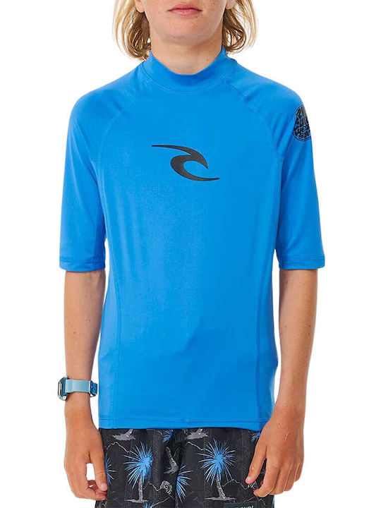 Rip Curl Kids Swimwear Rashguard Blue