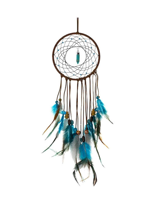 Decorațiune Pentru Perete Dreamcatcher Lucrată Manual Din Metal 13x45cm