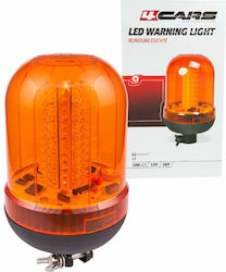 Lumina de avertizare multifuncțională de bază Din-mount 100led - 12/24v