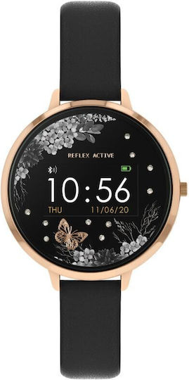 Reflex Active Smartwatch with Heart Rate Monitor (Black)