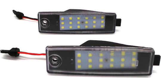 Toyota Harrier, Hiace, Highlander, Klugel, Land Criuser, Rav 4, Led Registration Lights 2 Pcs