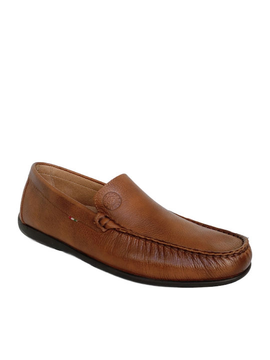 America Δερμάτινα Ανδρικά Loafers σε Ταμπά Χρώμα