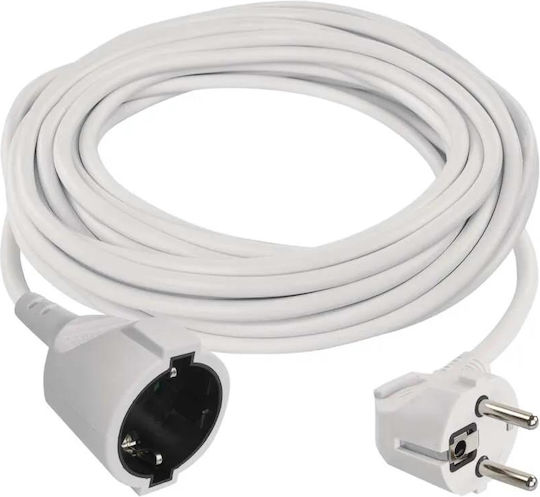 Emos Extension Cable Cord 3 x 1.5mm²/10m White