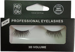 Ro Accessories Βλεφαρίδες Με Κόλλα 3d Volume Ey185 Ro Accessories Βλεφαρίδες Με Κόλλα 3d Volume Ey185