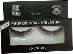 Ro Accessories Βλεφαρίδες Με Κόλλα 3d Volume Ey171 Ro Accessories Βλεφαρίδες Με Κόλλα 3d Volume Ey171