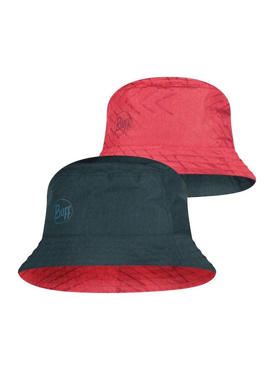 Buff Herren-Hut Bucket-Stil Collage Red