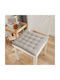 Melinen Garden Chair Cushion Gray 40x40cm.