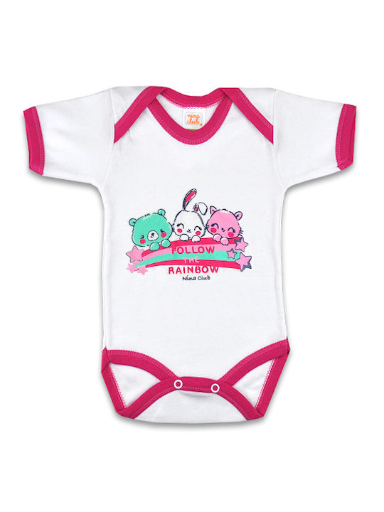 Nina Club Baby Bodysuit Set Short-Sleeved fuchsia