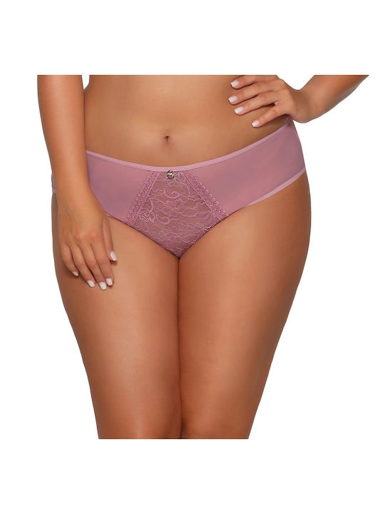 AVA Women's Slip with Lace Lilac