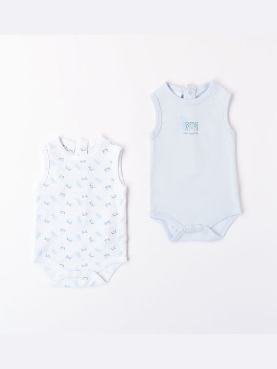 iDO Baby Bodysuit Set White