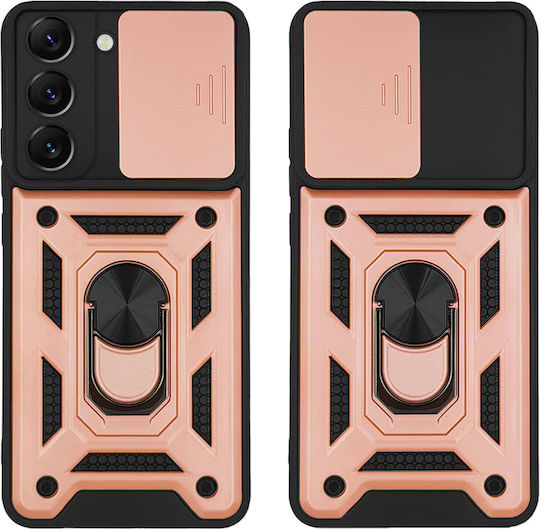 Sonique Back Cover Σιλικόνης / Πλαστικό Ροζ Χρυσό (Galaxy S22 5G)