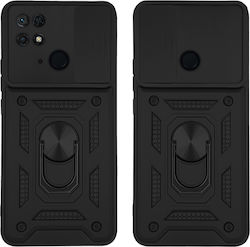 Sonique Back Cover Σιλικόνης / Πλαστικό Μαύρο (...