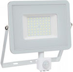 V-TAC Waterproof LED Floodlight 50W Cold White 6400K IP65 468