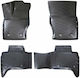 Carro Satz Vorder- und Hintermatten Wannenartig 4Stück aus TPE für Land Rover Range Rover Sport / Range Rover 2013+ Schwarz