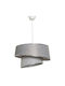 HomeMarkt Pendant Light for Socket E27 Gray