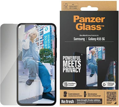 PanzerGlass Ultra-wide Fit Privatsphäre Gehärtetes Glas (Galaxy A55)