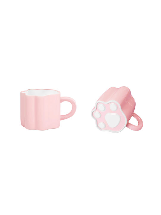 Miniso Tasse Keramik Rosa 310ml 1Stück 6942083586146